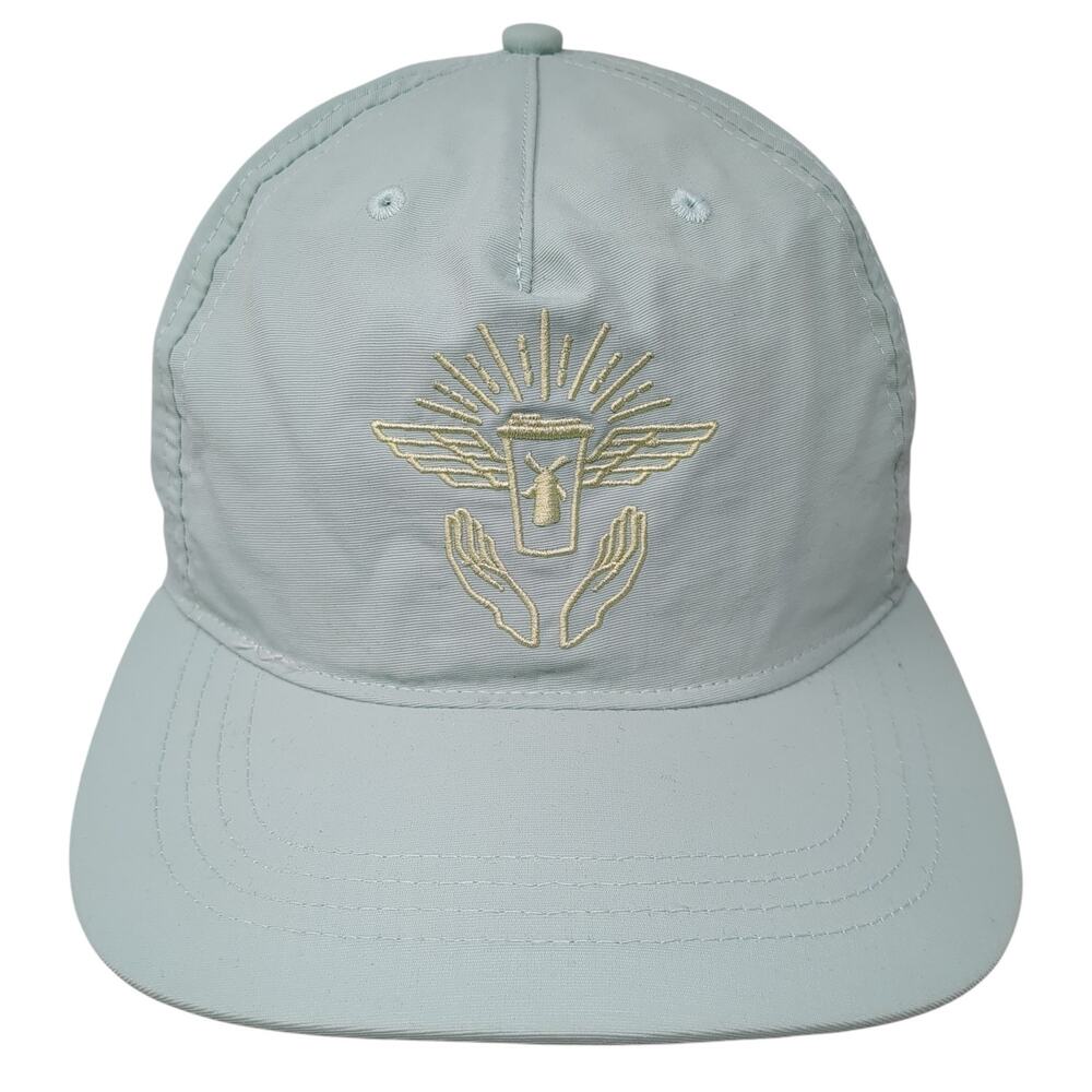 Dutch Bros. Slideback 5 Panel Cap Blue One Size Adjustable Embroidered
